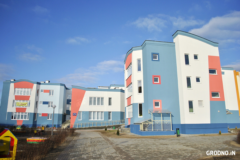 Гродно. Ольшанка. Детский сад №106, открытый в 2014 году