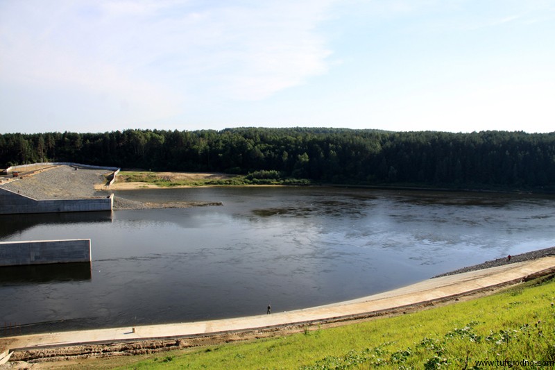 Фото: Водохранилище возле Гродненской ГЭС, Google