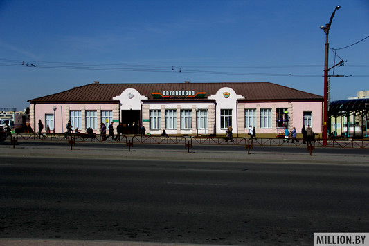 Автовокзал Гродно в 2012 году