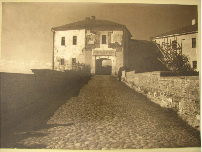 Старый замок в Гродно. 1949 год.