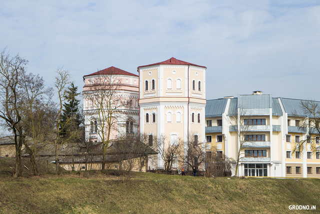 Водонапорные башни Кася и Бася в Гродно